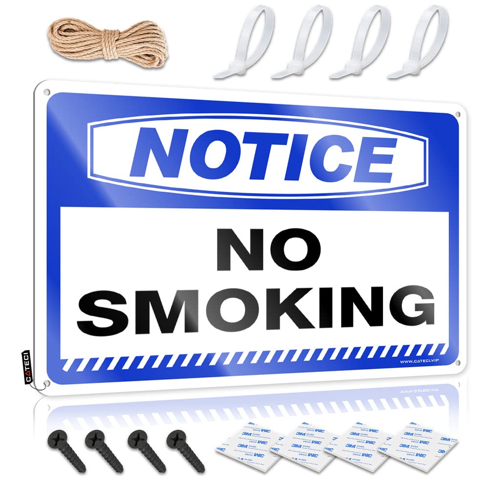 Fzfn Colour Decoration Cute Lake Nice Notice No Smoking - Vintage Wall Decor For Farm(30X40cm)