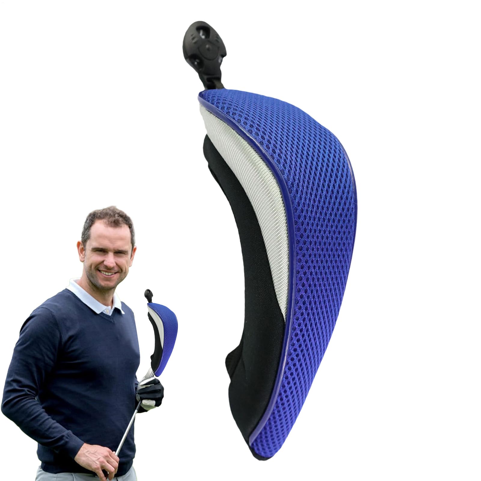 Fundas para Cabezales De Palos De Golf - Funda Híbrida | Accesorios de Golf Impermeables y Protectores para Organización, Almacenamiento y Transporte
