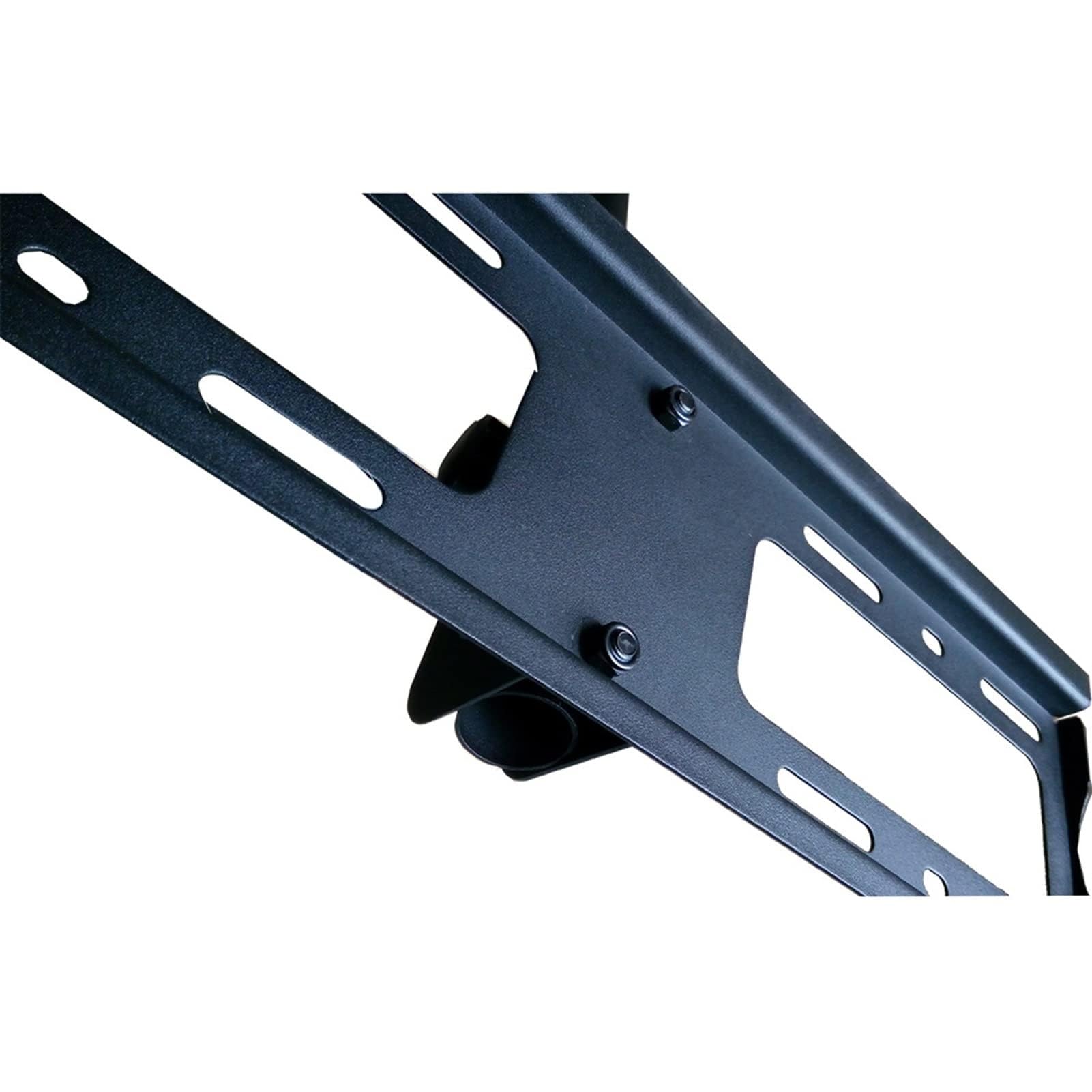 Soporte de techo para TV, diseño de movimiento completo para televisores de 26 a 55 pulgadas, inclinable y giratorio para techos planos y abovedados, fácil instalación, construcción de acero duradero
