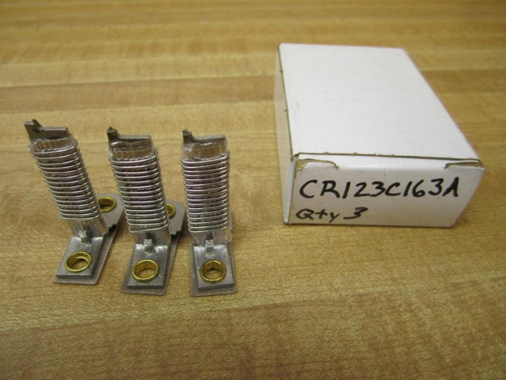 General Electric CR123C1.63A Overload Heater Element CR123C163A (Pack of 3)