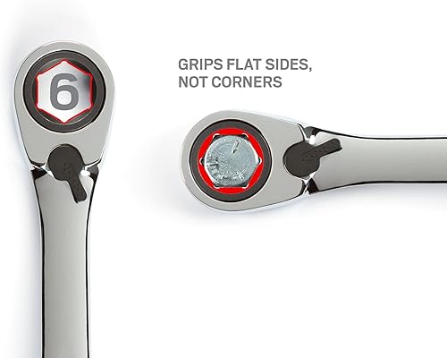 Miniatura 2 de TEKTON Llave combinada de trinquete reversible de 38 pulgadas  WRN56008