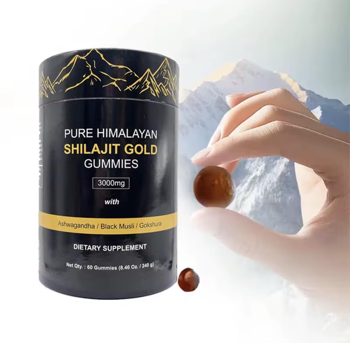 Gummies Shilajit Gold - altamente dosato efficace