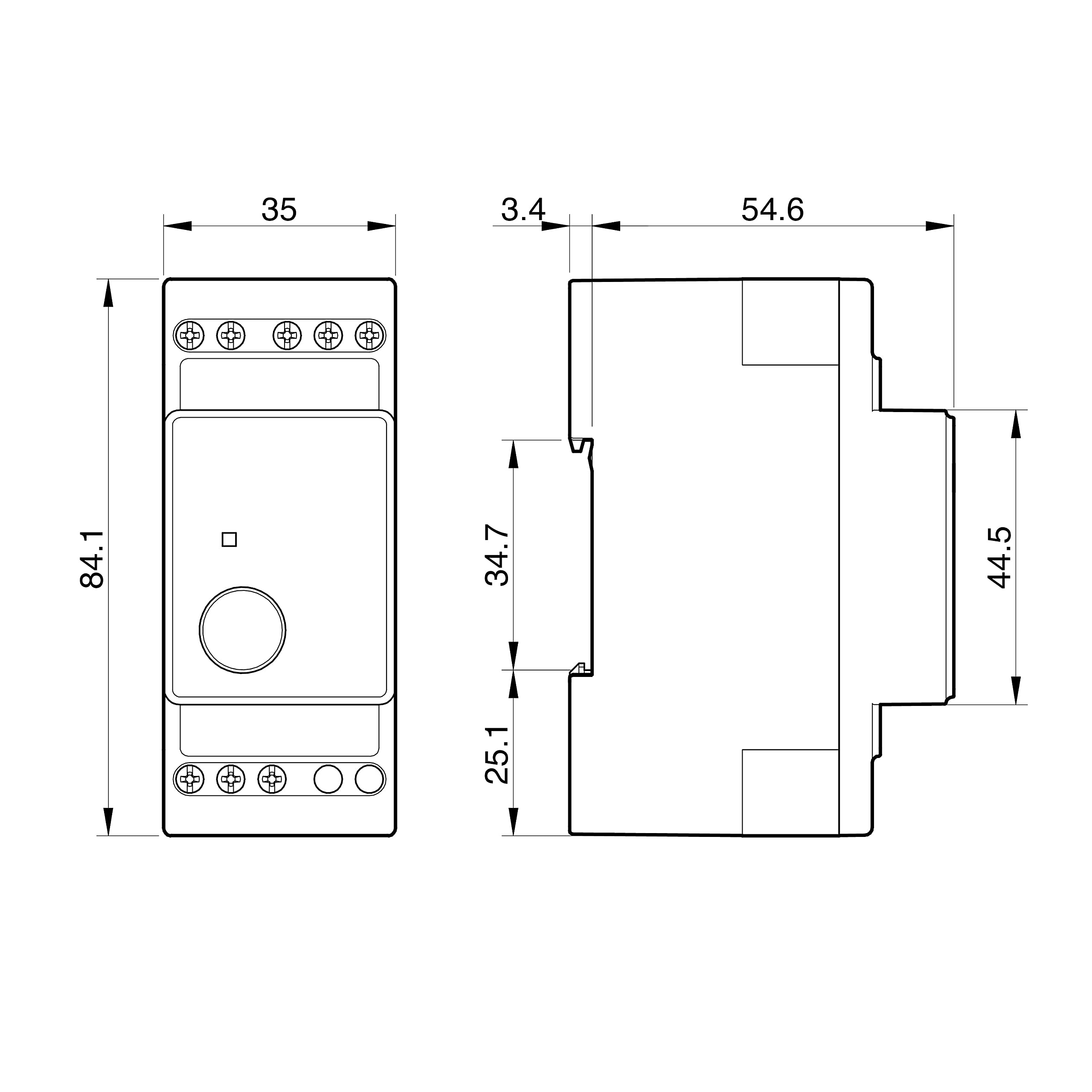 Relè ad impulsi monostabile Tipo 130182300000 - Serie 13 Finder