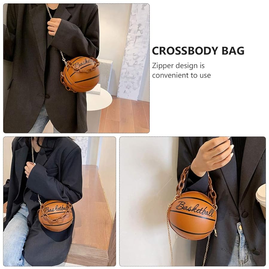 CALLARON 1pc Basketball Bag Shoulder Bags Pu Belt Bag Girl