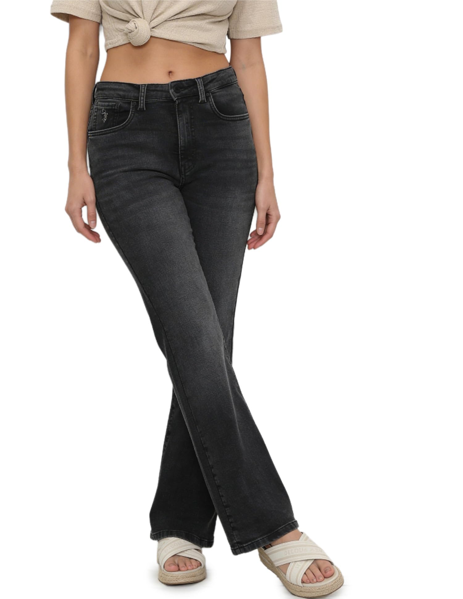 u.s. polo assn. High Rise Bootcut Jeans-picture-26