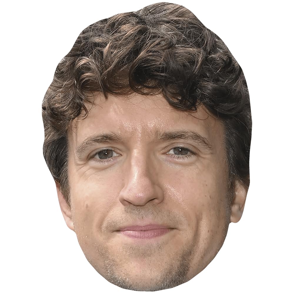 Greg James (Stubble) Big Head. Larger than life mask.