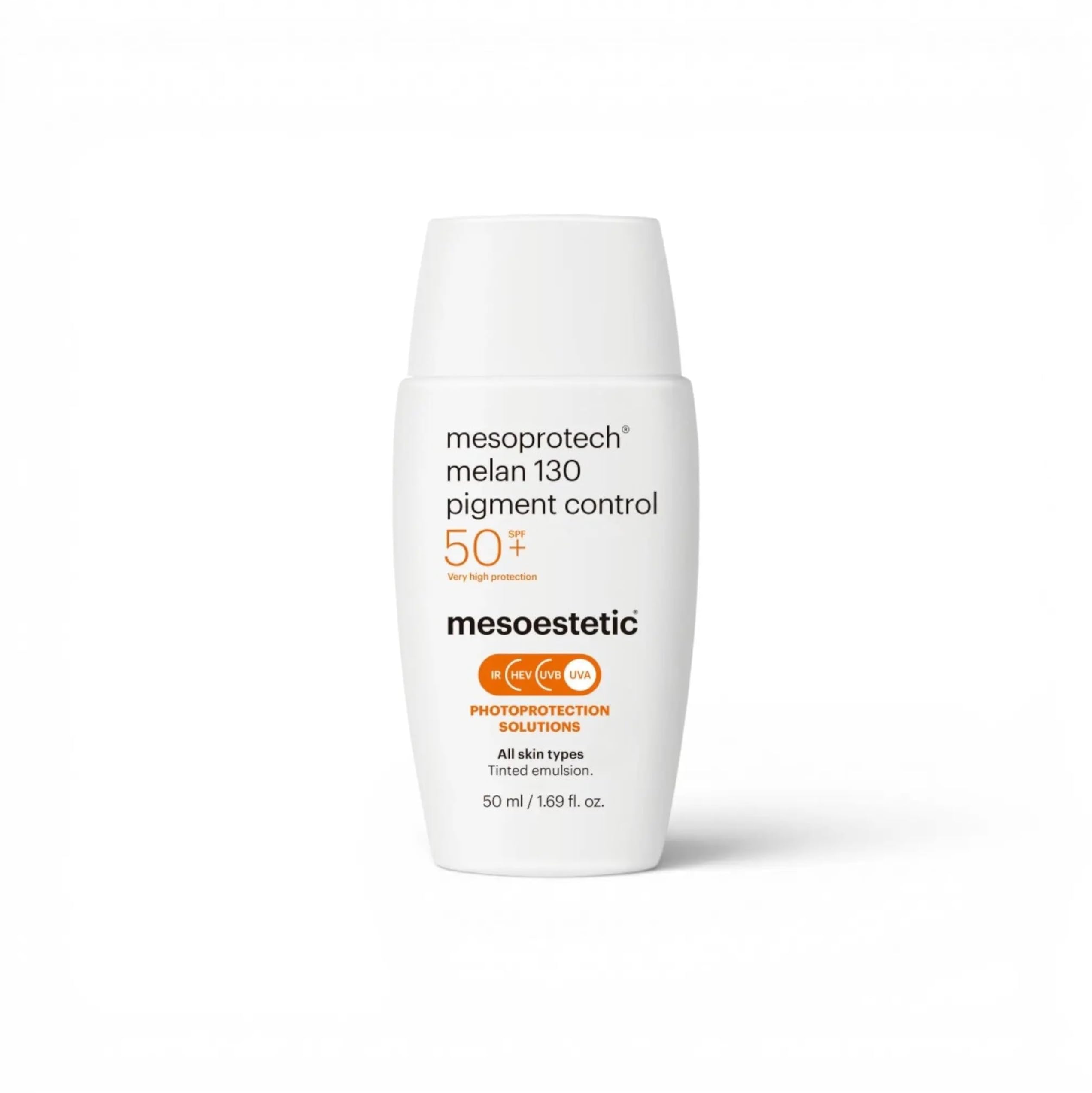 Mesoestetic Mesoestetic Melan 130 Pigment Control Spf50 pour un usage professionnel pour améliorer les performances à chaque utilisation avec détails techniques 130 Spf50