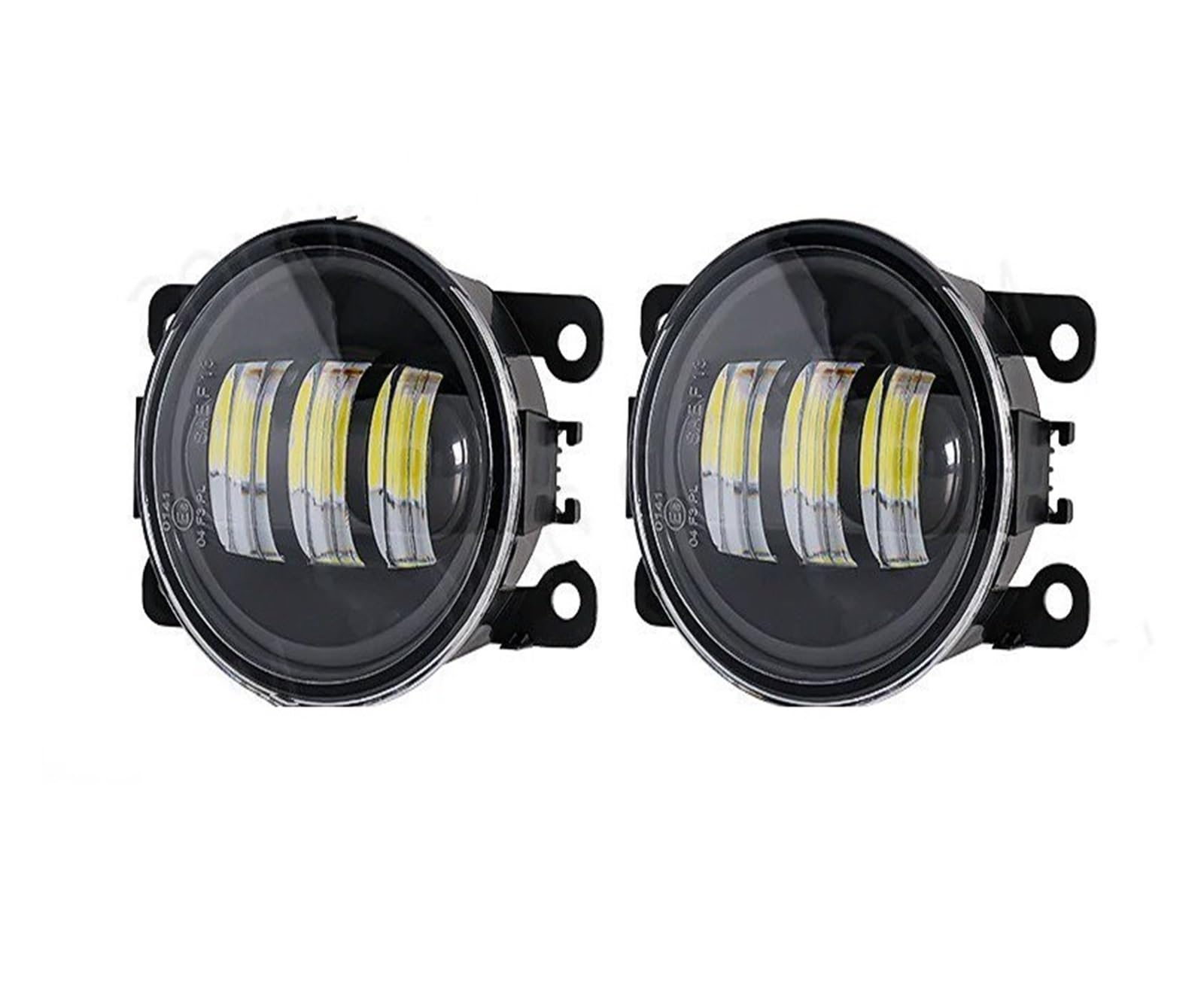 Luz Antiniebla LED Para Mitsubishi Para L200 Para Outlander Para Grandis Para Galant Para Pajero Para Colt Para Triton Lámpara 8000LM 30W 12V Luces Antiniebla Luz Niebla(P-White)