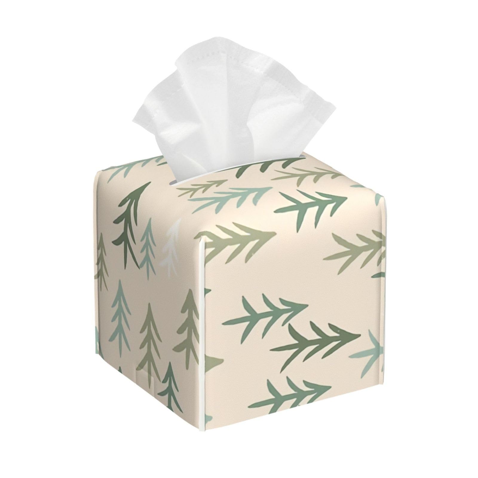 Xingfox As Pic Tree Tissue Box Cover, Fashionable Decorative Storage Box, Suitable For Most Places
