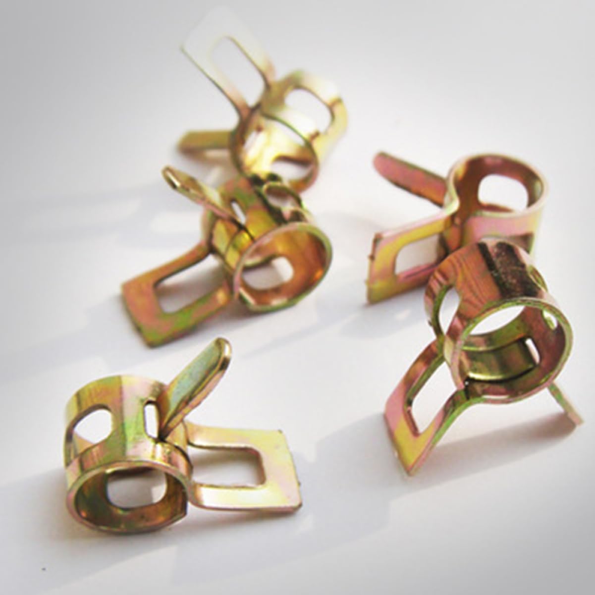 DOITOOL Lot de 2 Colliers de Serrage Universels en Métal pour Tuyaux M8 Et M10 Légers 75 Pièces