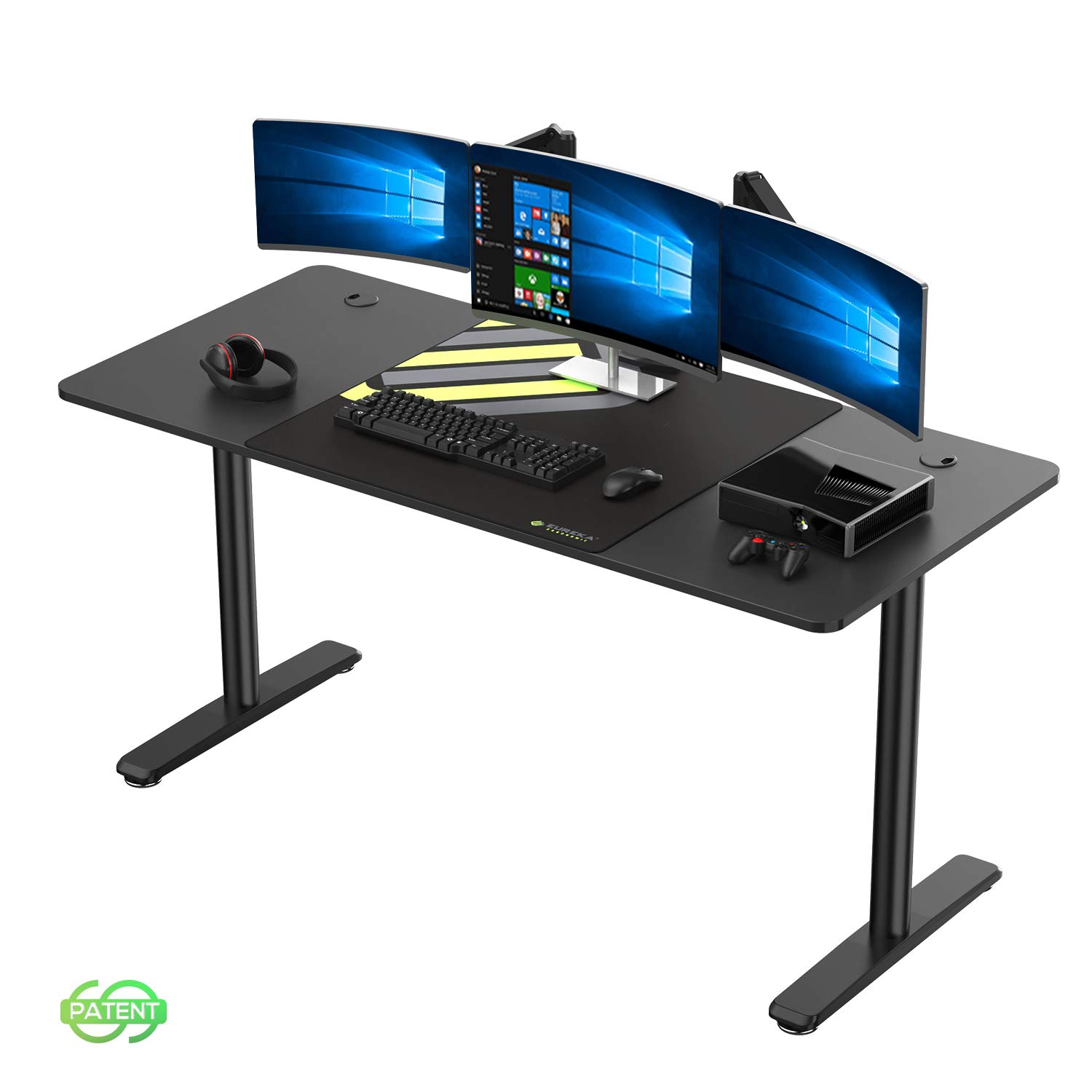 EUREKA ERGONOMIC Computer Desk Large Office Study Desk Simple PC Laptop