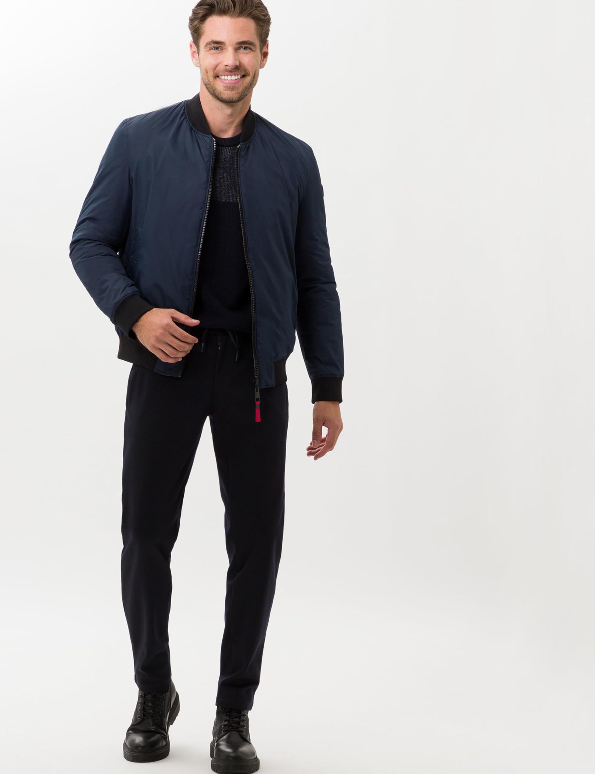 BRAX Herren Style Phil K Hi-Flex Jersey – Ansicht 3