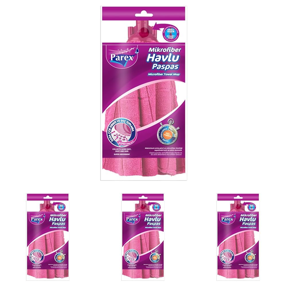 Parex Mikrofiber Havlu Paspas (4 paketi)