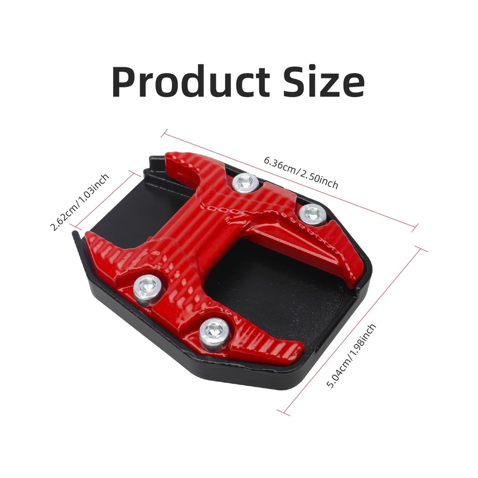 Pie extensor de soporte para bicicletas motocicleta