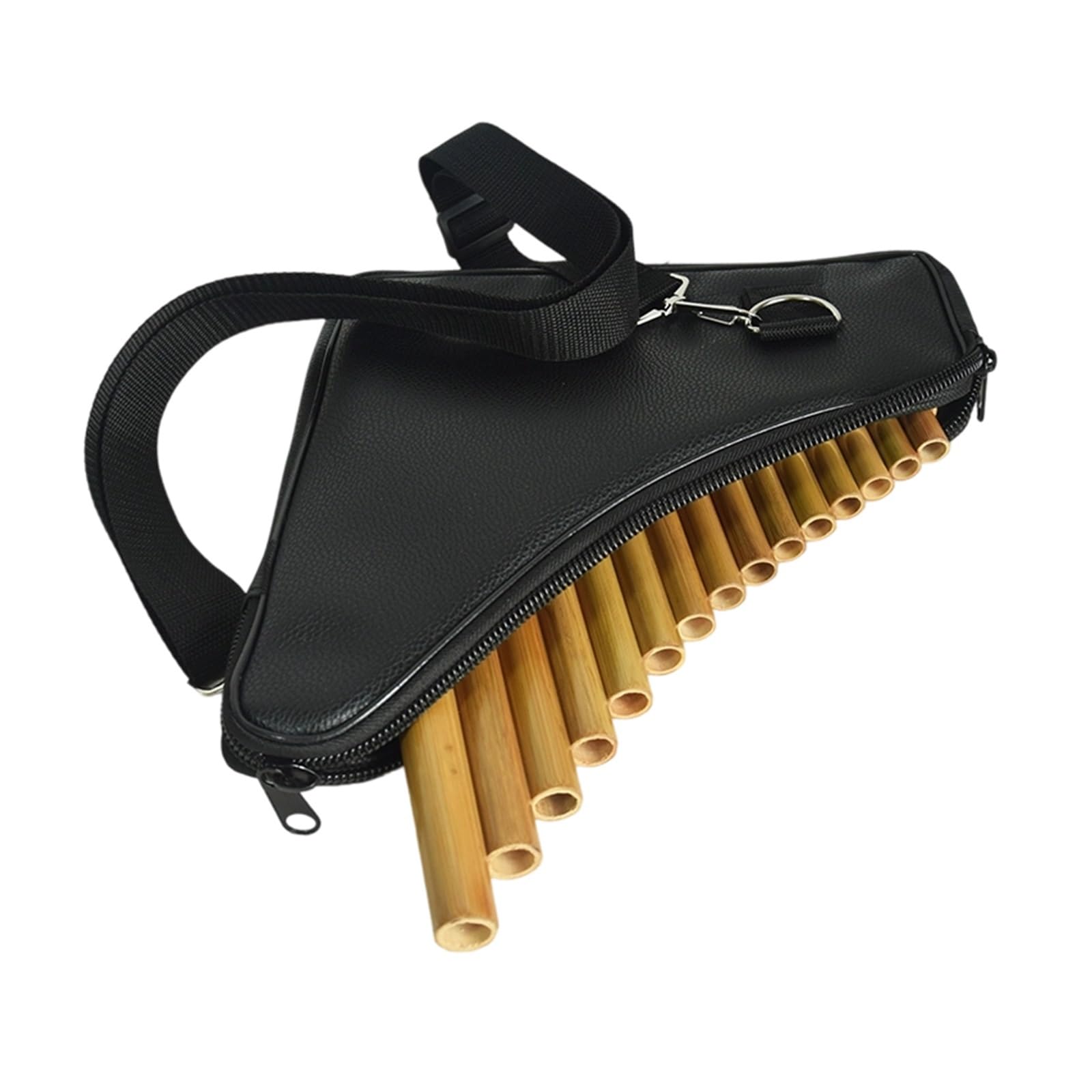 15 Piszczałkowy Profesjonalny Fletniowy Instrument Do Nauki Gry Na Flecie Pana Przeznaczony Dla Dorosłych(15 G Left)