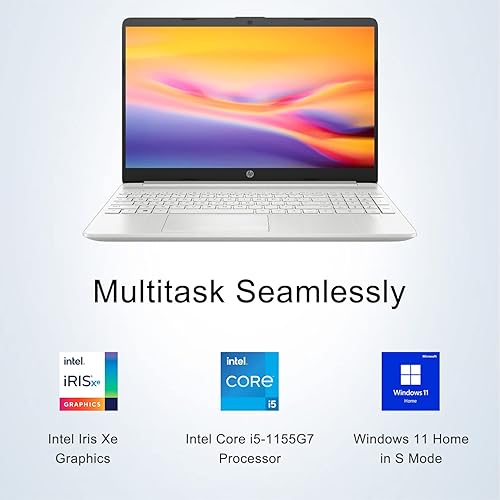Miniatura 5 de HP Laptop de 156 pulgadas con pantalla táctil procesador Intel Core i5-1155G7 gráficos Intel Iris Xe pantalla táctil HD de 156 pulgadas HDMI Wi-Fi y