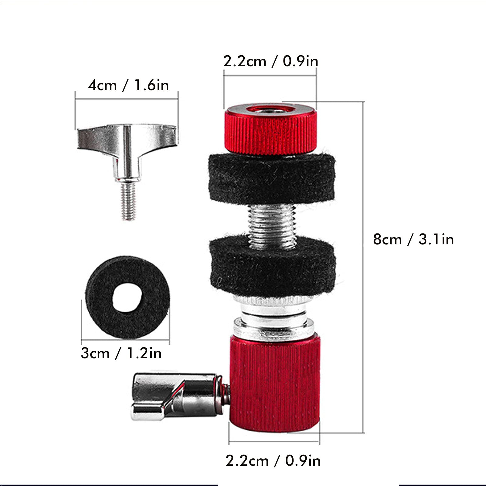 Zinklegierung Für Hi Hat Kupplung Für Quick Becke Produktbild-Vorschau 3