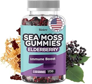 Biolore Sea Moss Gummies with Elderberry