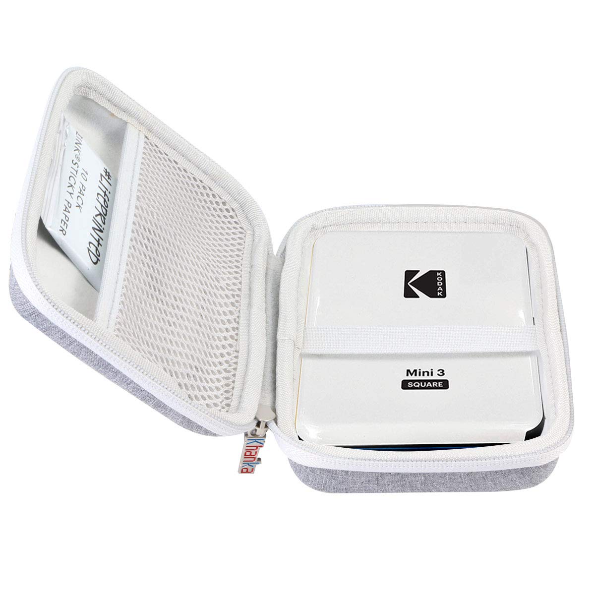 Khanka portatile borsa custodia per Kodak Mini Shot Combo 3 Retro.