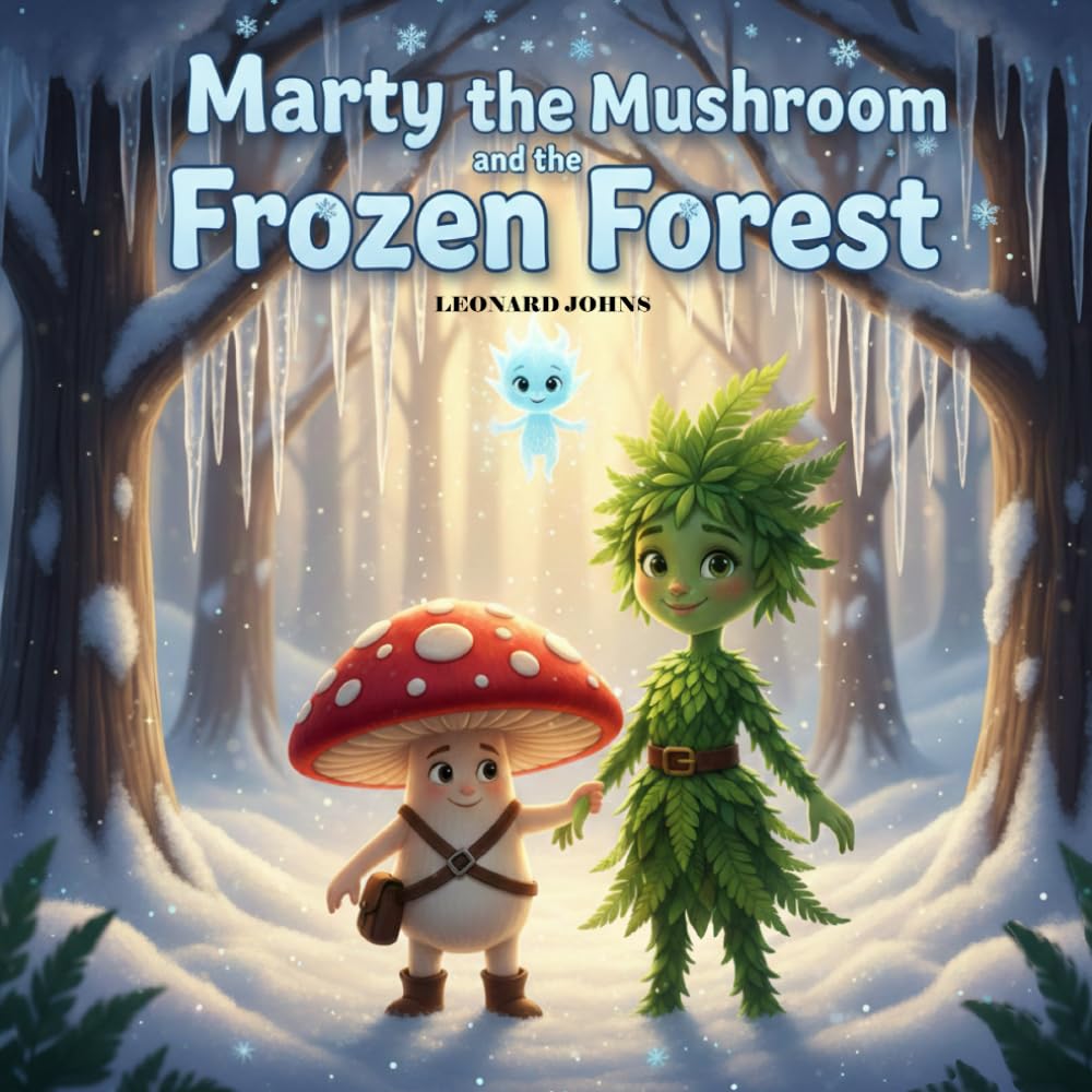 Marty the Mushroom and the Frozen Forest (Marty the Mushroom Series of Books)