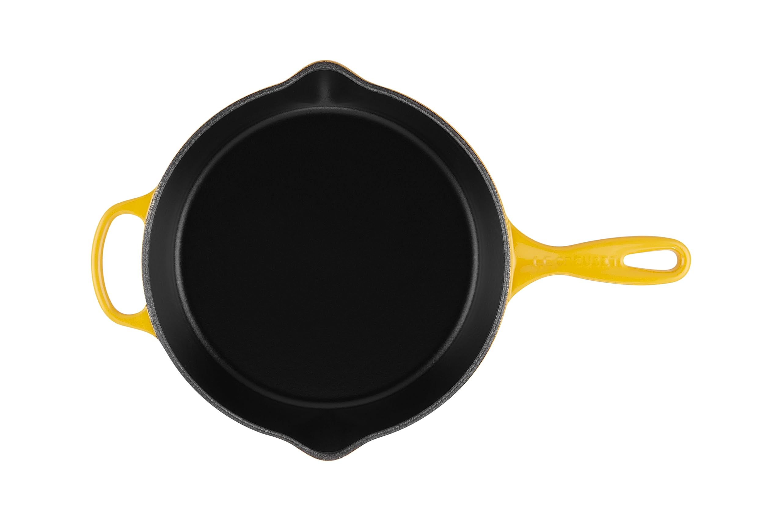 LE CREUSET Signature Hohe Brat- und Servierpfanne aus Gusseisen, für alle Herdarten und Backöfen, 26 cm, 2 Liter, Nectar, 20187266720422