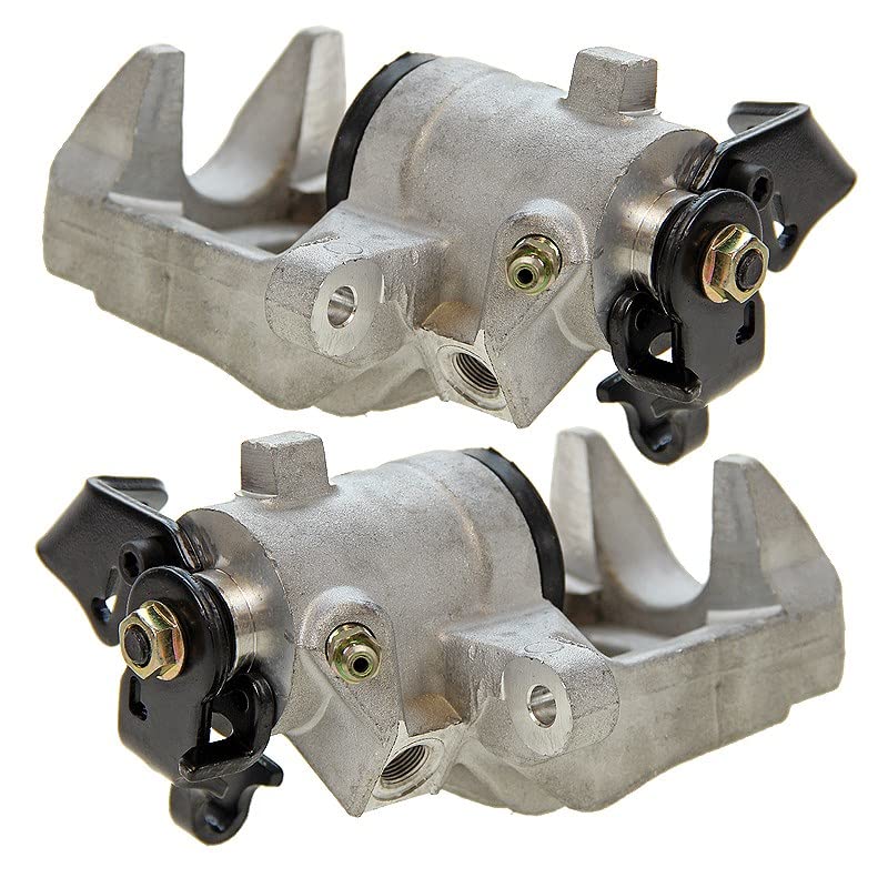 ATEC GERMANY 2x Pinza de freno trasera izquierda y derecha soporte, compatible con AUDI A3, TT, SEAT CORDOBA (6K5), IBIZA, TOLEDO, SKODA OCTAVIA 1, VW GOLF 4, NEW BEETLE, POLO Variant (6V5)