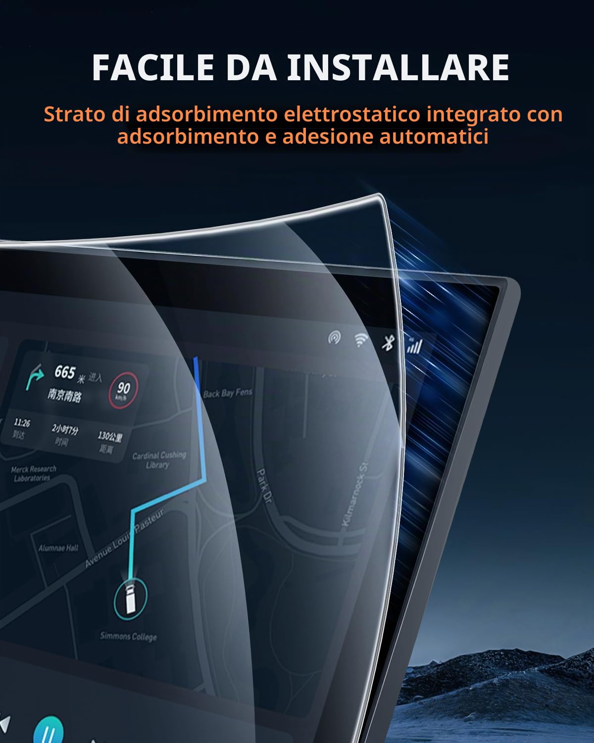 12,3" All-in-One Pellicola Protettiva per Hyundai Tucson 2025 2026 | Protezione Schermo, 9H Vetro Temperato, Anti-Impronta Digitale, Antigraffio Alta Sensibilità, Tucson NX4 Navigatore Accessori