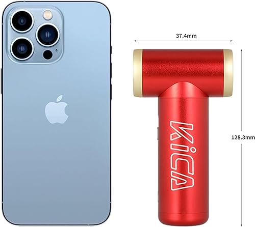 Miniatura 6 de KiCA Jetfan 2.0 - Plumero eléctrico para computadora, teclado, limpieza de casa, (Gray-Jetfan 2.0)