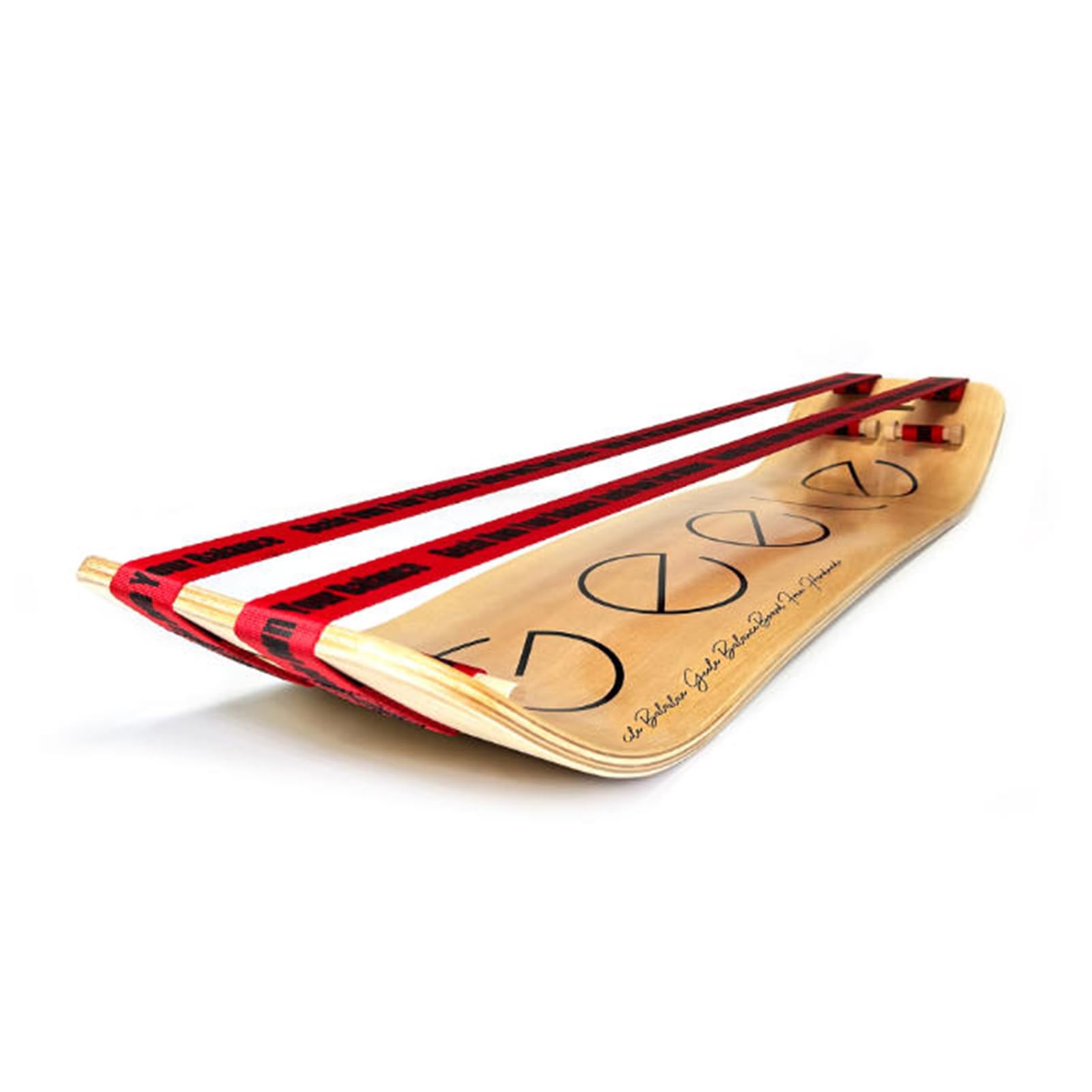 Maple Wood Balance Board for Skiing, Surfing, Slackline and Ankle Rehabilitation Training