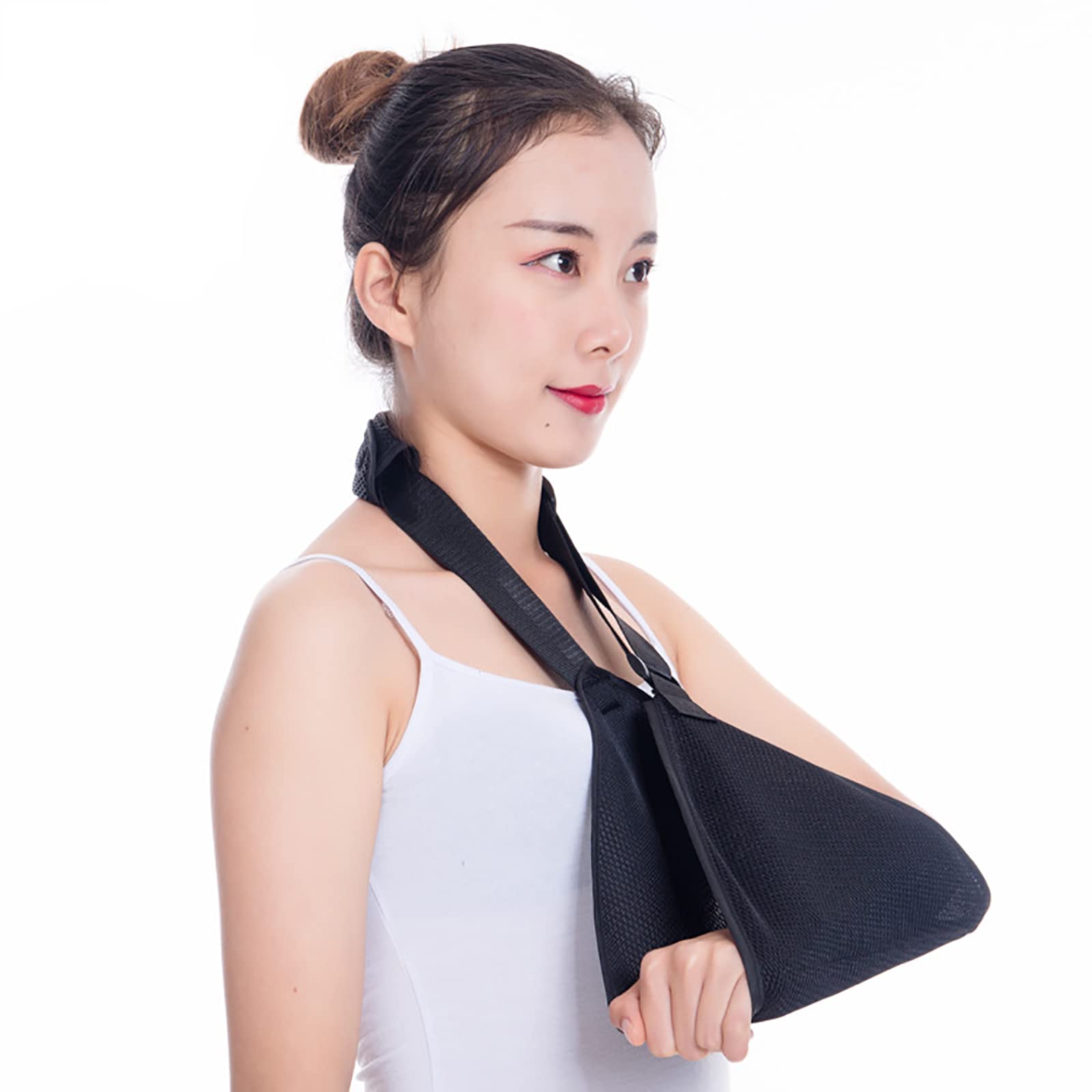 Cabestrillo para Brazo para Lesiones en el Hombro para Mujeres y Hombres: Manguito rotador desgarrado, cirugía de muñeca y Codo con Correas de Soporte de Brazo Acolchadas Ajustables