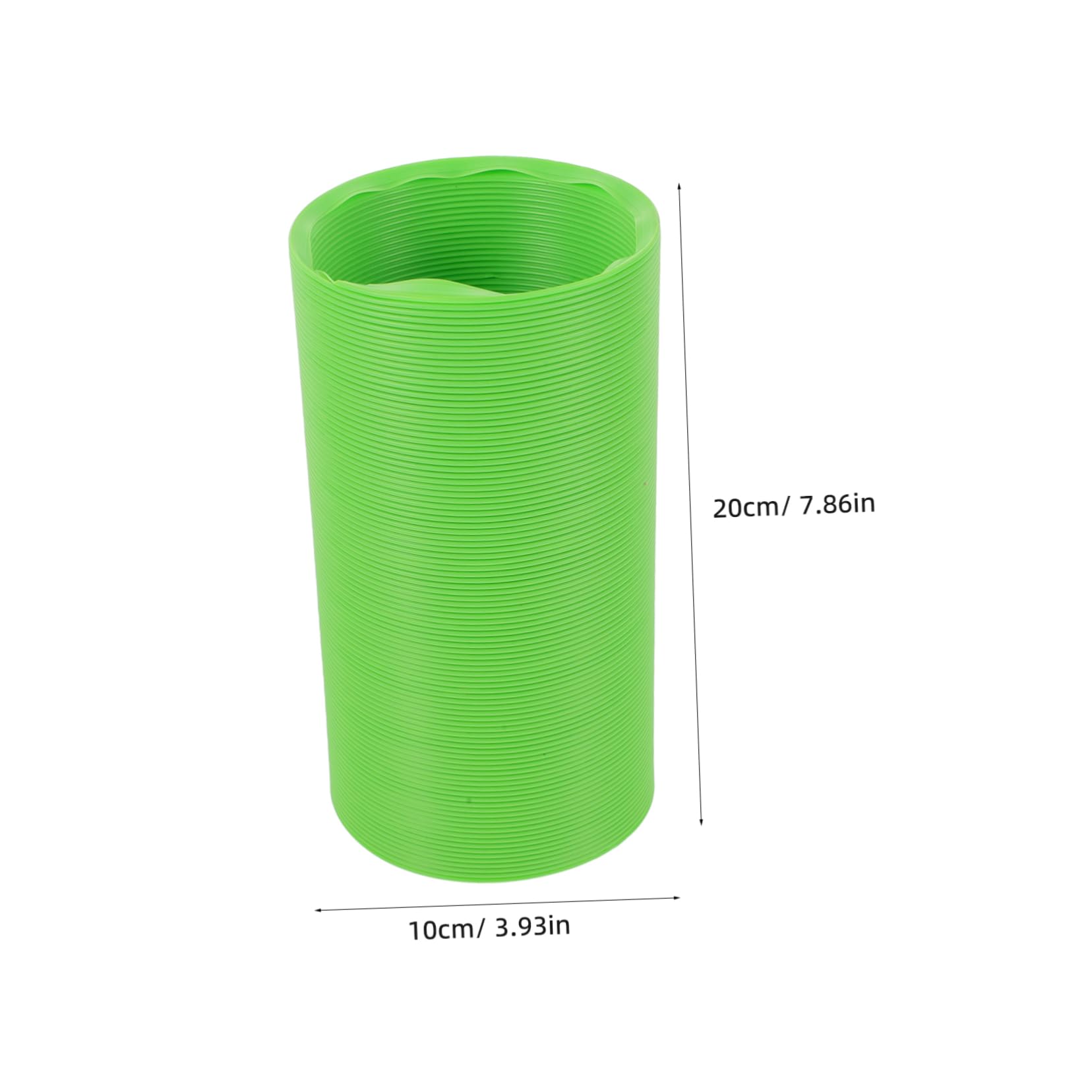 VICASKY 1pc Telescopic Hamster Tunnel Green Folding Pipe for Pet Supplies Fun Plaything for Hamsters and Squirrels Interactive Enrichment for Animals
