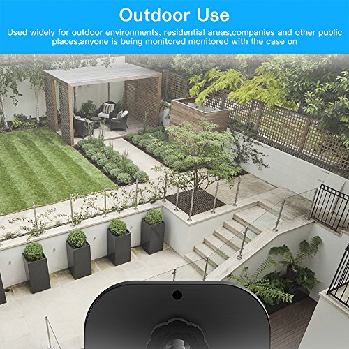 Blink XT XT2 Camera Wall Mount Bracket,Weather Proof 360 Degree Protective Adjustable Indoor/Outdoor Mount and Cover for Blink XT XT2 Home Security Camera Anti-Sun Glare UV Protection Black(1 Pack) - Thumbnail 3