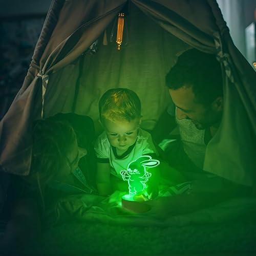 Miniatura 4 de Kpop - Luz nocturna LED de 16 colores, control remoto, ajustable, conejos, lámpara de noche para nuevos Nwjns Jeans Bunny Bunnies