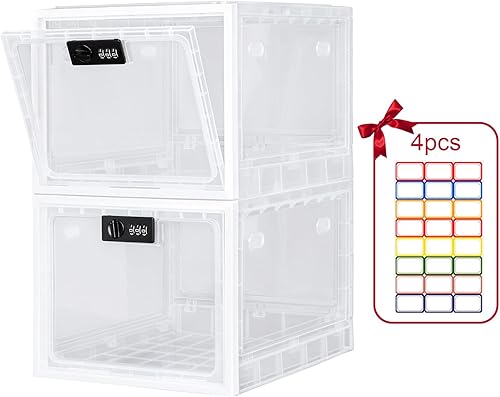 Miniatura 10 de Lalifebuss Cajas de bloqueo de combinación para artículos personales, caja de almacenamiento con cerradura para casillero de oficina, escuela,