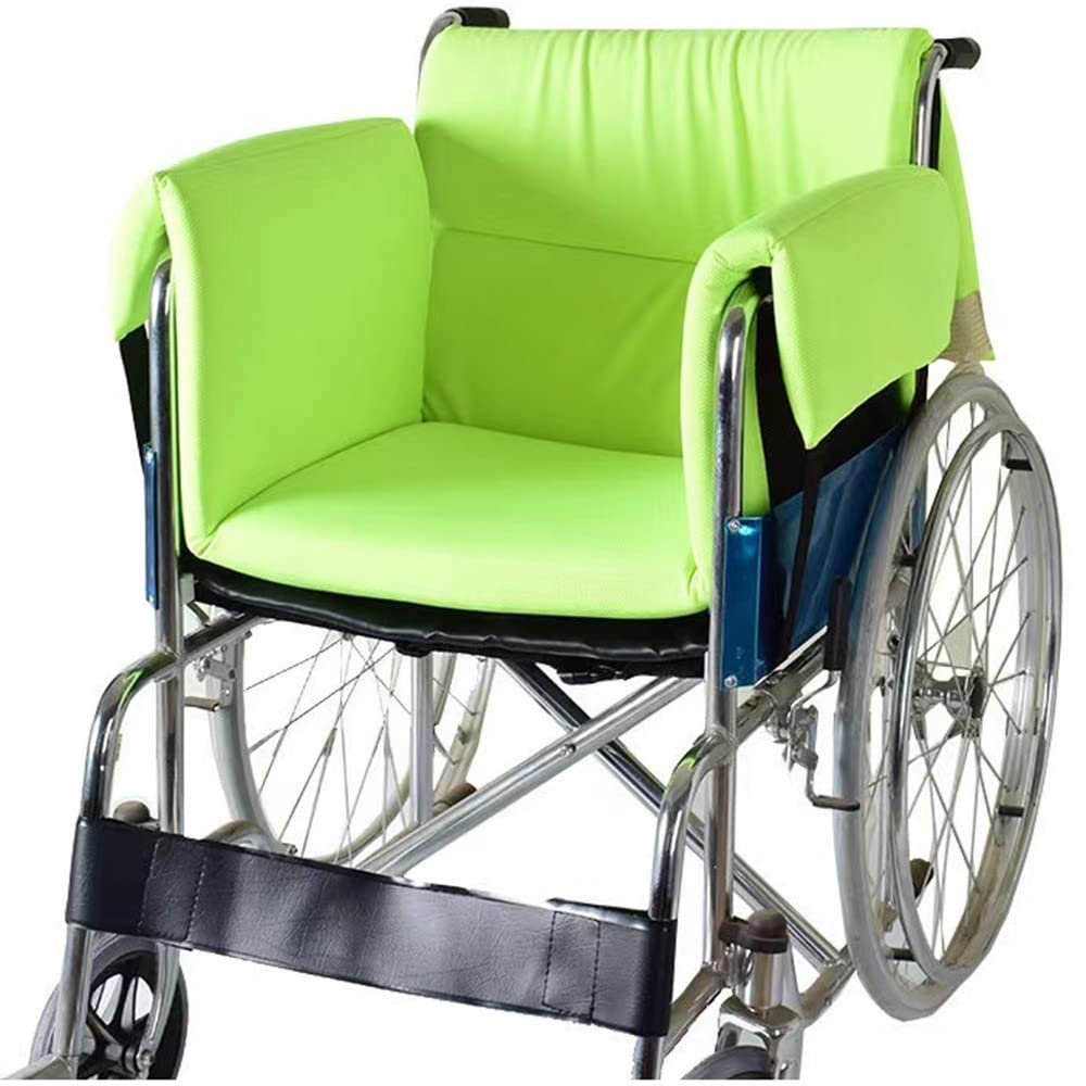 REMEK Cojin para Silla De Ruedas, Protector Cojín Antiescaras para Silla De Ruedas Respaldo Y Cojín del Asiento Cojines Antiescaras Confort