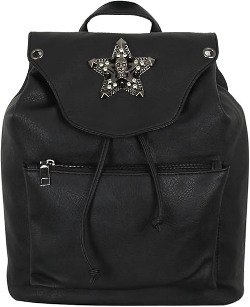 elegant black backpack