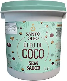 Óleo de Coco Sem Sabor Balde 3,2L