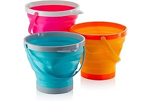 The Ultimate Water Storage Solution: Foldable Pail Buckets Set with Unparalleled Versatility