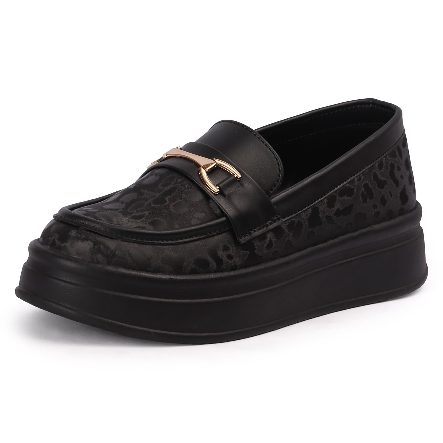 vendoz Women’s Comfortable Loafers | Ultra Lightweight I Stylish Slip-On Casual Shoes for Girls| Everyday Mocassins Bellie I for Casual Office Formal Wear LF903-picture-30
