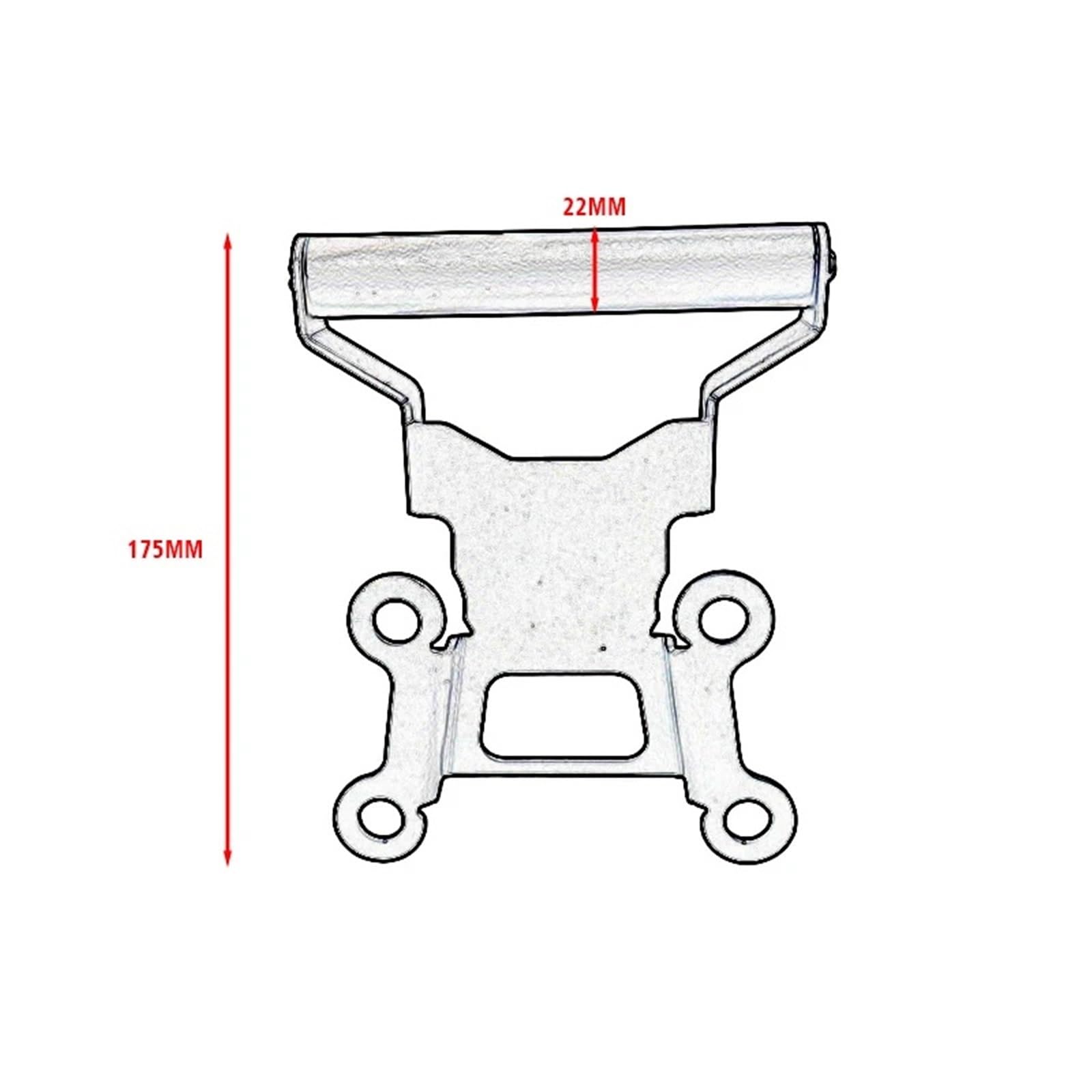 Moto GPS Support De Navigation Support de Plaque GPS pour téléphone Portable, Compatible avec VOGE Valico DS625X DS525X 625DSX 525DSX Support De Navigation GPS pour Moto