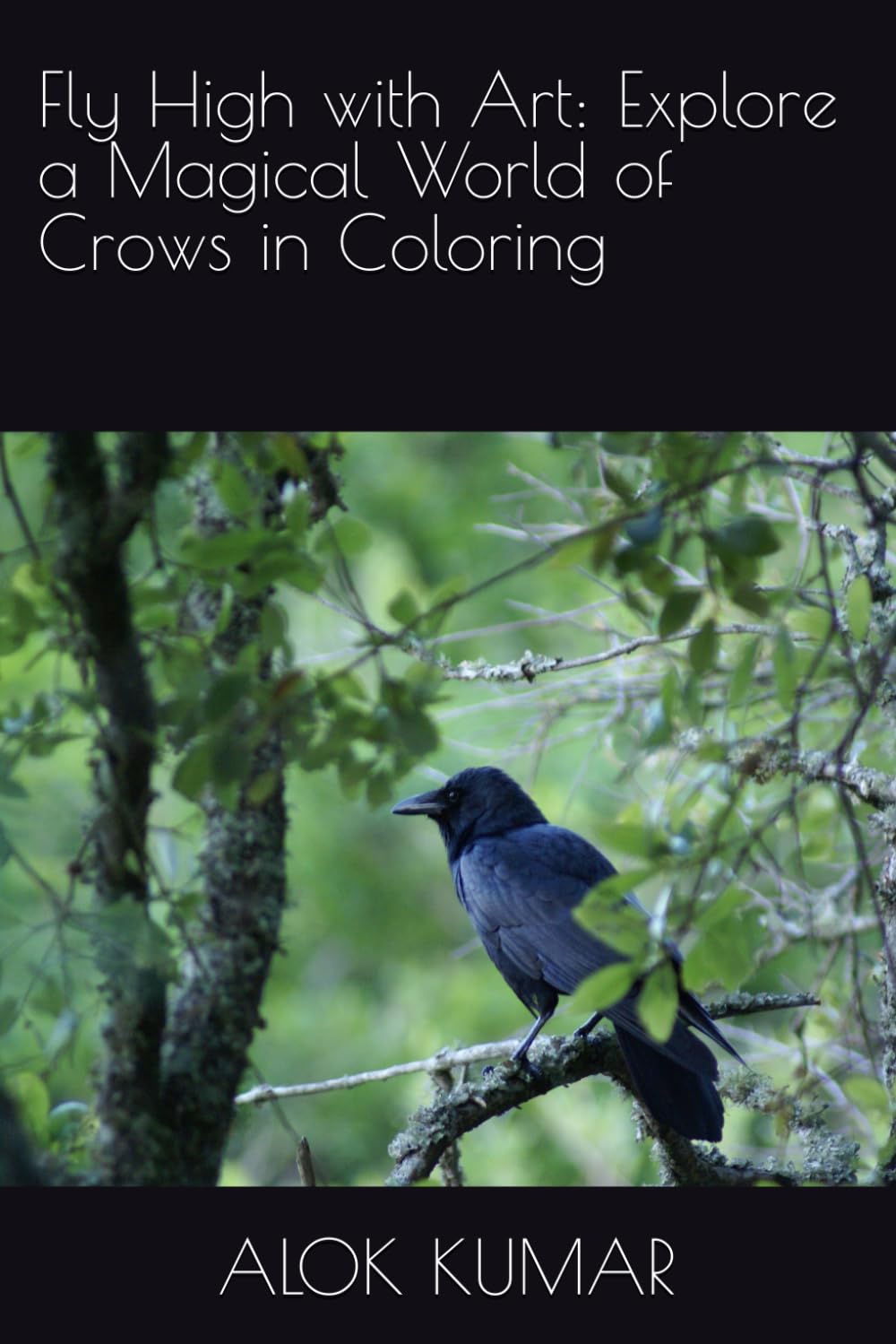 Fly High with Art: Explore a Magical World of Crows in Coloring