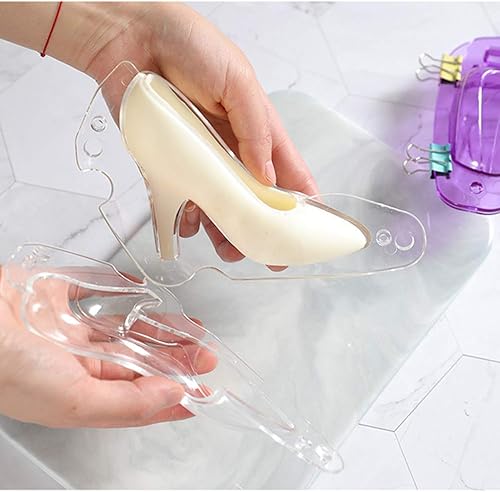 Miniatura 3 de Molde de pastel de fondant para zapatos de tacón alto 3D, molde de pastel de fondant para el hogar, herramienta para hornear cocina (pequeño)