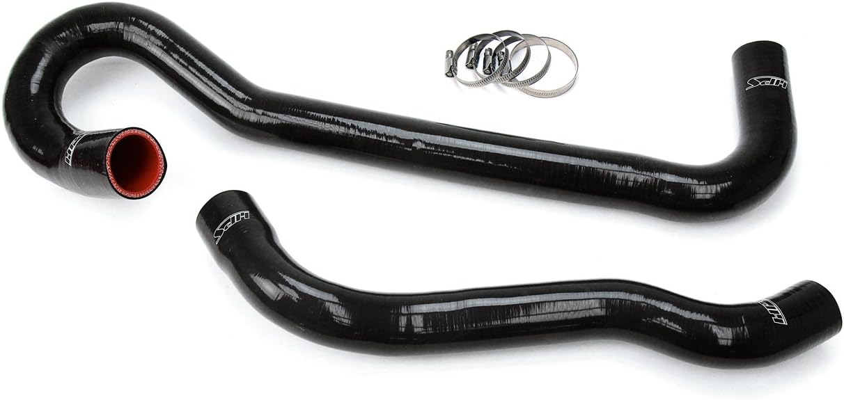 HPS 57-1704-BLK Black Silicone Radiator Hose Kit Coolant