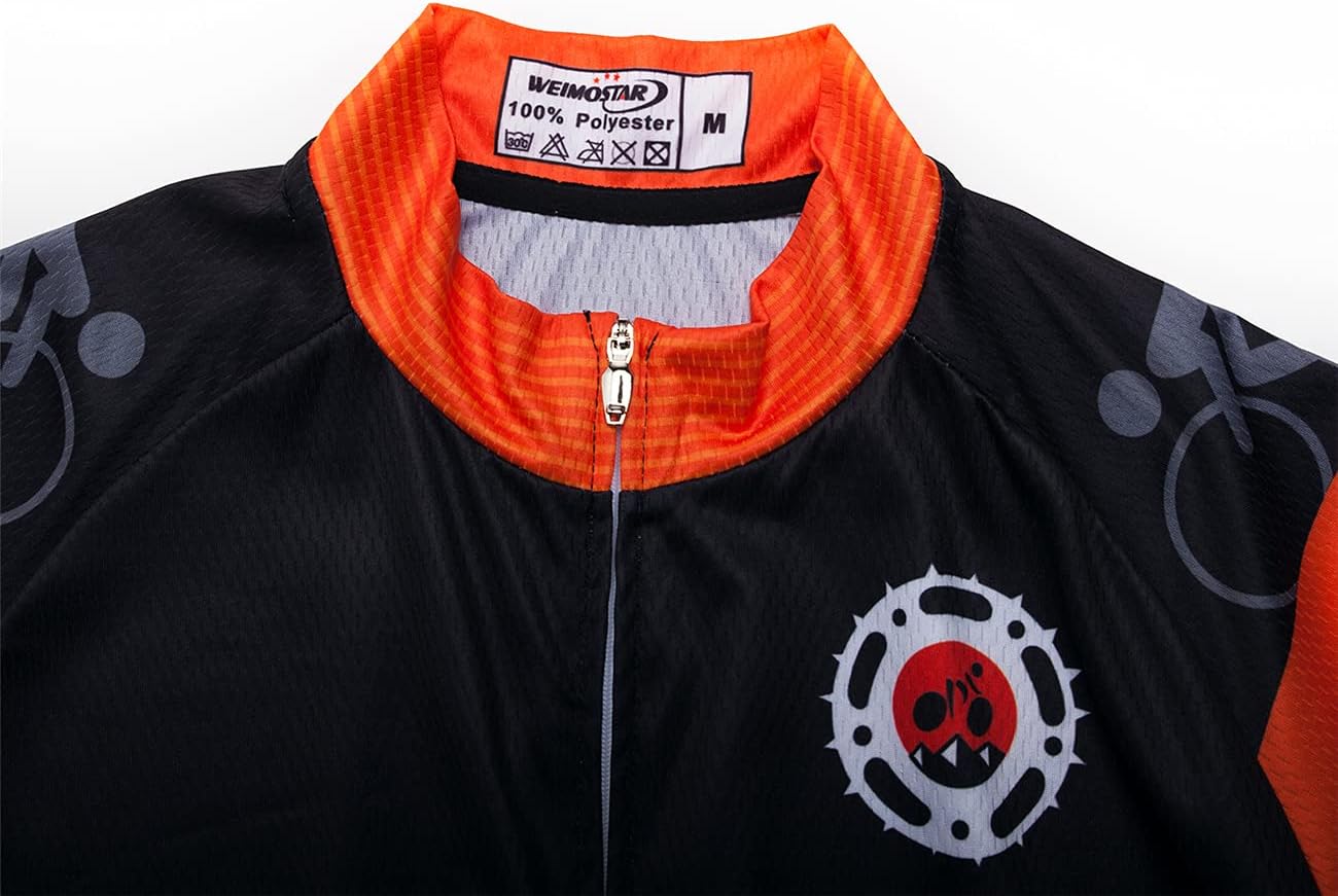 Men Cycling Jersey Set Summer Short Sleeve Mountain Bike Clothes MTB Jersey Bike Suits Quick Dry Breathable