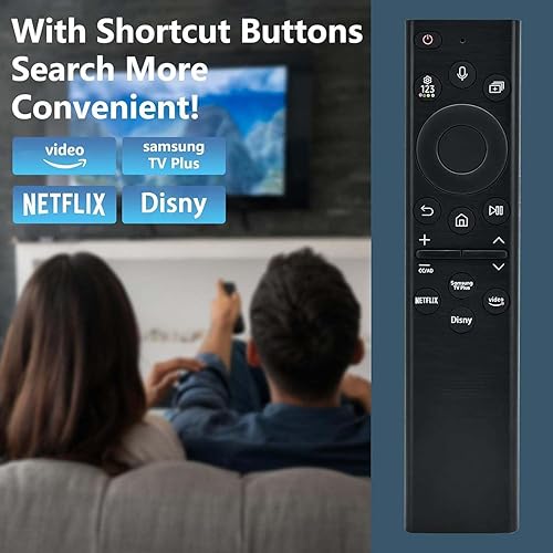 Miniatura 4 de Fourmor Control remoto por voz original - BN59-01385A para televisores inteligentes Samsung 2021 y 2022 y 2023. También BN59-01385B BN59-01242A