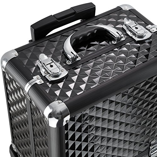 tectake Kosmetikkoffer Trolley Schminkkoffer Beauty Case Hartschale Schmuckkoffer Friseurkoffer - Diverse Farben… – Bild 5