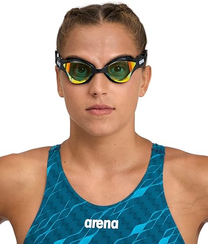 Miniatura 4 de ARENA Unisex Adult Cobra Tri Swimming Goggles for Triathlon and Fitness Swipe Anti-Fog Wide Vision Mirror Lens
