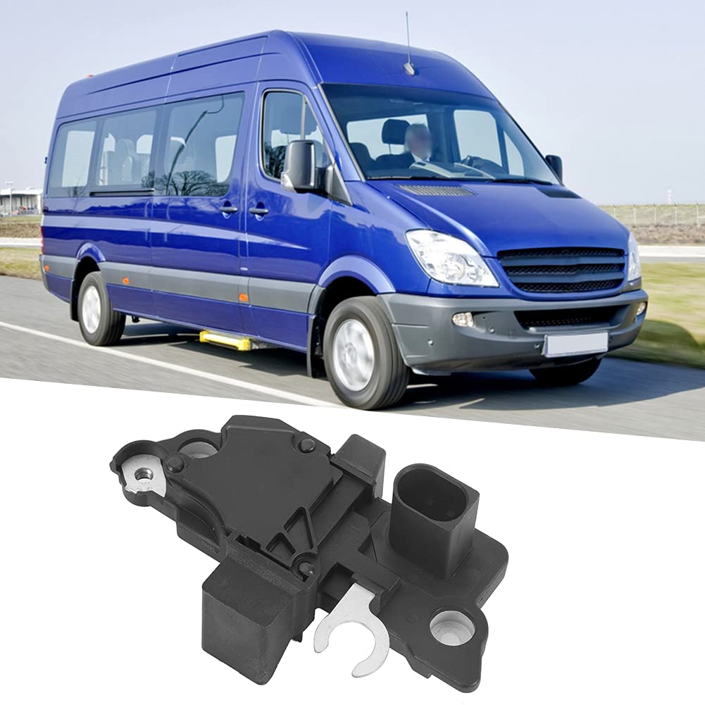 Auto-Lichtmaschinen-Spannungsregler, hochwertiger, langlebiger und leistungsstarker Ersatz für Mercedes Sprinter Viano Vito, Kunststoff, Metall, OEM 13430200