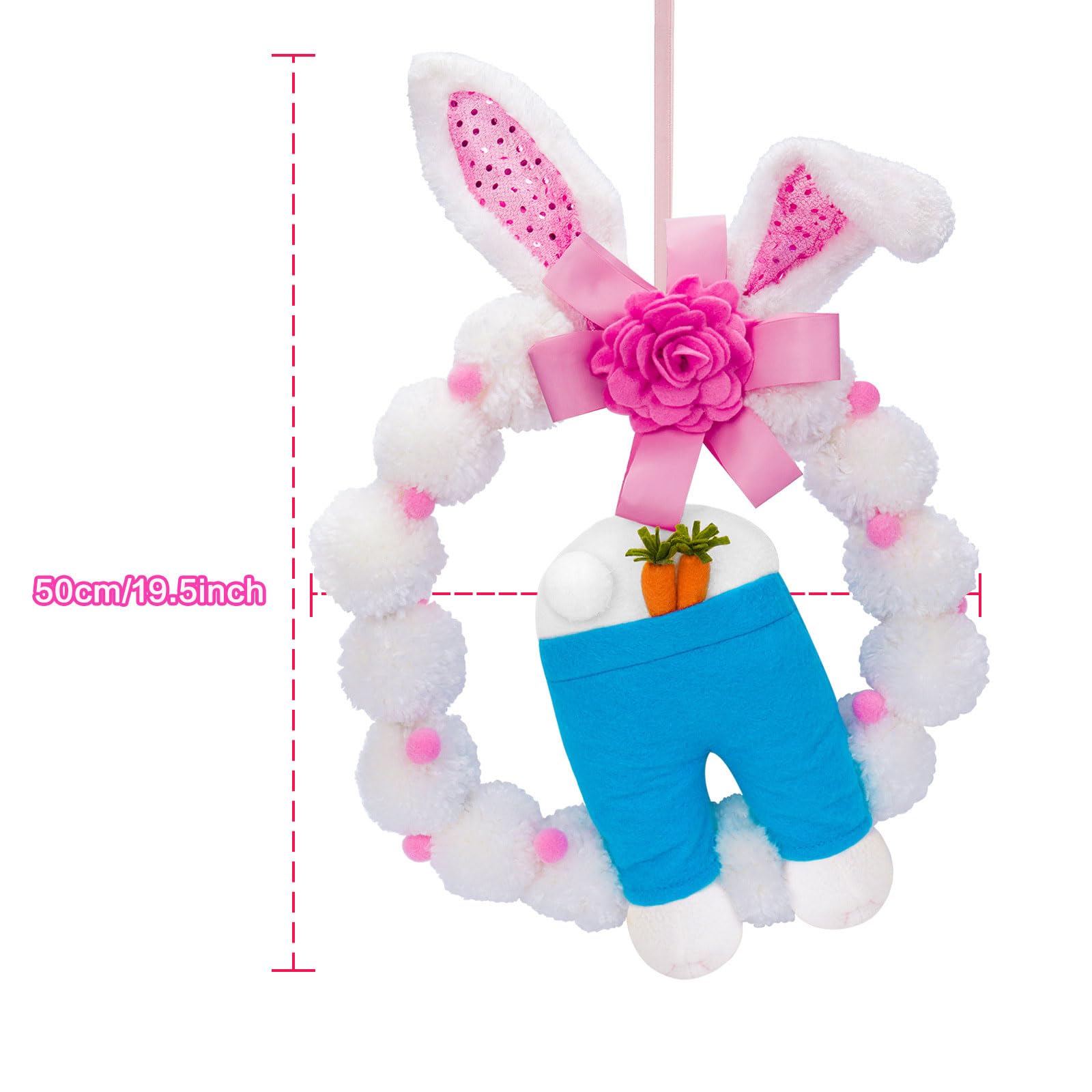 Kaninchen Schlüsselanhänger, stilvolles Kaninchen Hängeornament, Hasen Schlüsselanhänger, personalisierbare Accessoires, weicher Stoffanhänger, perfektes Ostergeschenk