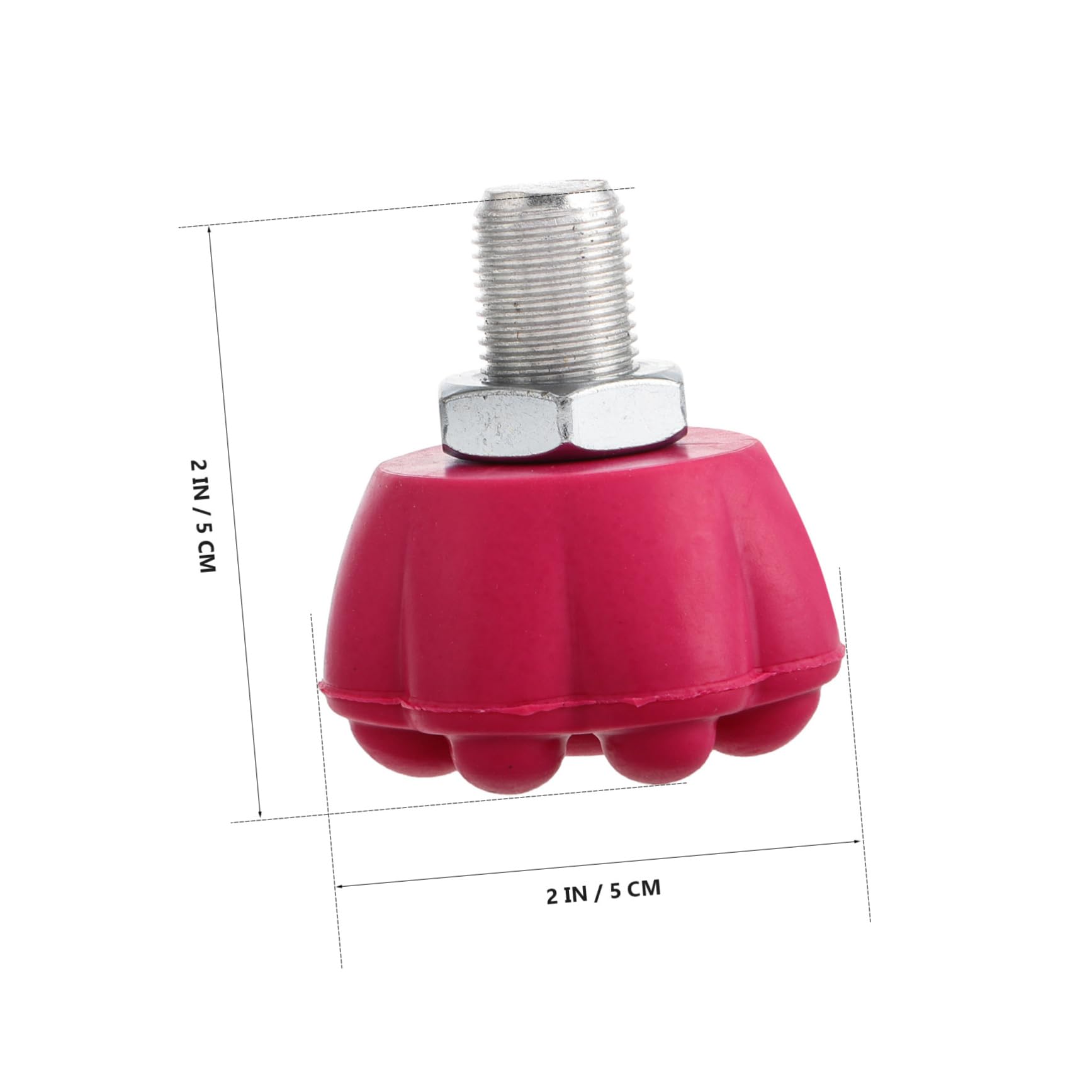ifundom 2pcs Ice Skating Brake Roller Skates Supply Replacement Skates Brakes Skate Toe Stopper Quad Skate Brake Roller Skate Toe Stops Roller Skate Toe Plugs Brake Toe Stopper Steel Rosy